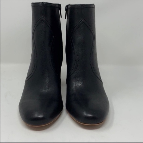 Lucky Sheirin Black Ankle Boots s8.5 - Picture 2 of 2